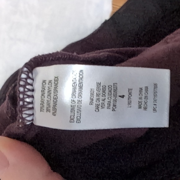 Wit & Wisdom Burgundy Stretch Skinny Jean Zipper Pockets Low Rise Size 4 - Picture 6 of 6